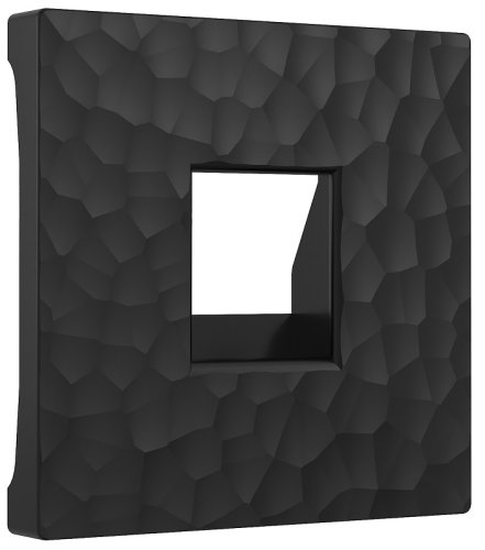 Лицевая панель Werkel Hammer для 1-м. розетки RJ11/RJ45 черный фото Лицевая панель Werkel Hammer для 1-м. розетки RJ11/RJ45 черный картинка